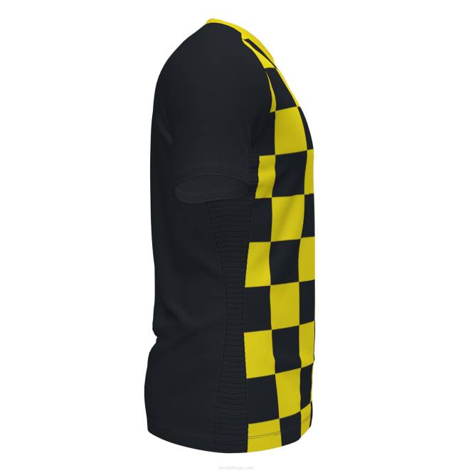 gömlek kısa kollu bayrak ii Joma siyah Sarı erkekler 0RJD3131