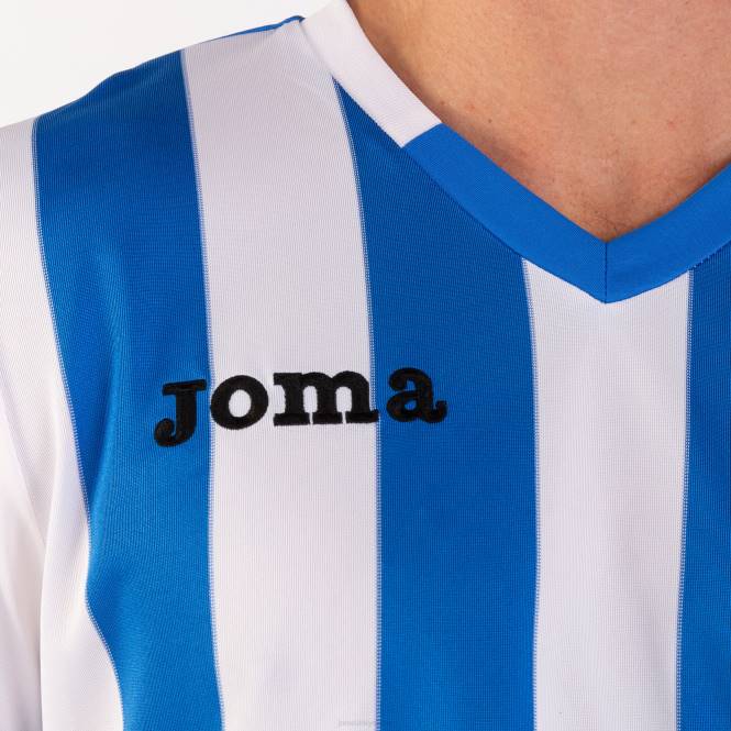 gömlek kısa kollu copa Joma kraliyet mavisi beyaz erkekler 0RJD1395