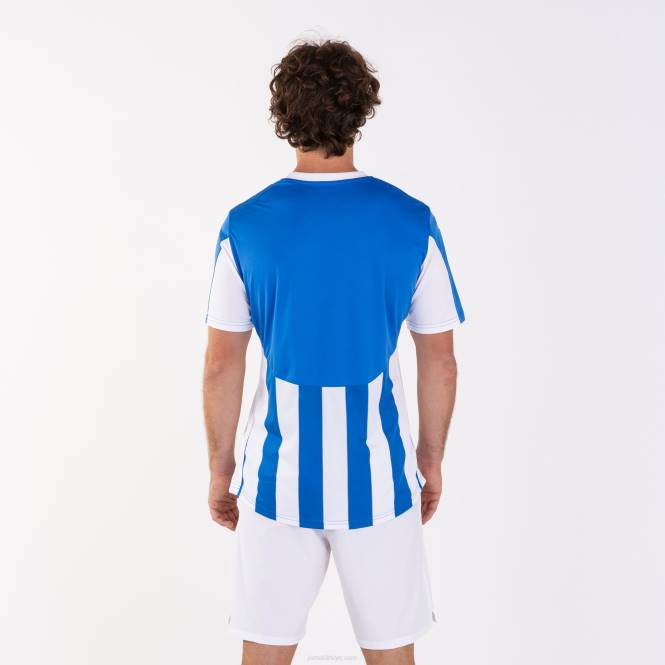 gömlek kısa kollu copa Joma kraliyet mavisi beyaz erkekler 0RJD1395