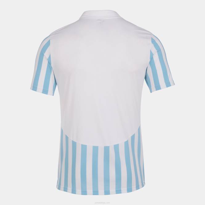 gömlek kısa kollu copa ii Joma beyaz gök mavisi erkekler 0RJD3096