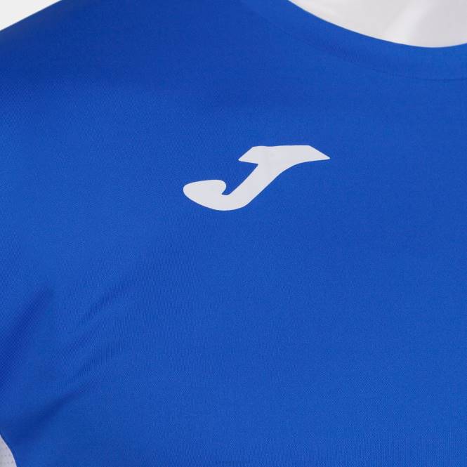 gömlek kısa kollu cosenza Joma kraliyet mavisi beyaz erkekler 0RJD545