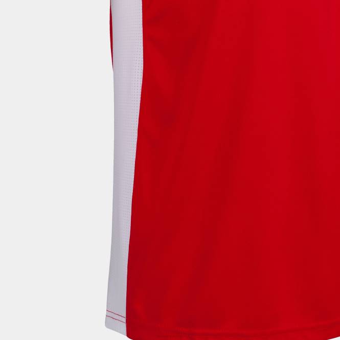 gömlek kısa kollu cosenza Joma kırmızı beyaz erkekler 0RJD3141