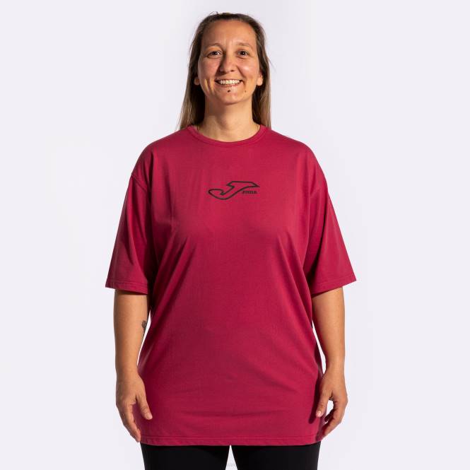 gömlek kısa kollu defne Joma pembe kadınlar 0RJD1846