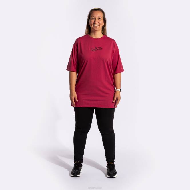 gömlek kısa kollu defne Joma pembe kadınlar 0RJD1846