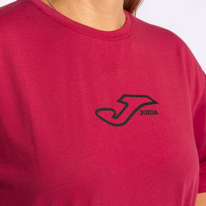 gömlek kısa kollu defne Joma pembe kadınlar 0RJD1846