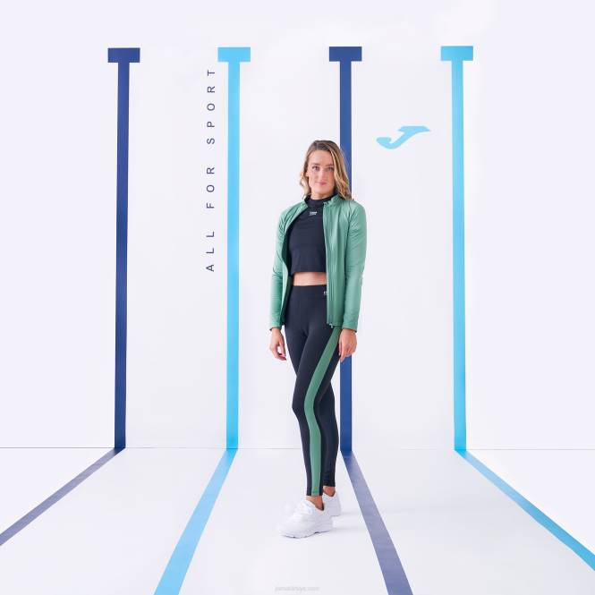 gömlek kısa kollu defne Joma siyah kadınlar 0RJD1579