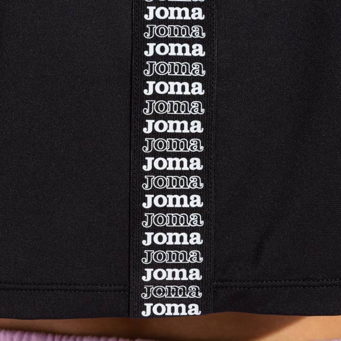 gömlek kısa kollu defne Joma siyah kadınlar 0RJD1579