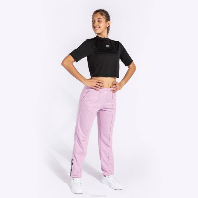 gömlek kısa kollu defne Joma siyah kadınlar 0RJD1579