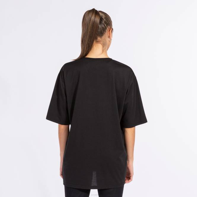 gömlek kısa kollu defne Joma siyah kadınlar 0RJD3725