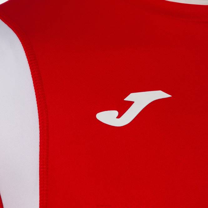 gömlek kısa kollu dinamo Joma kırmızı erkekler 0RJD3524