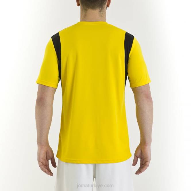 gömlek kısa kollu dinamo Joma sarı erkekler 0RJD772