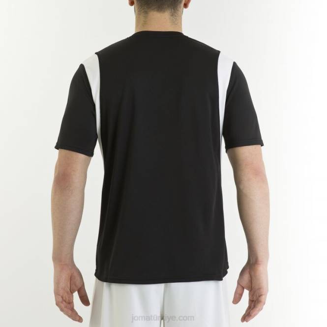 gömlek kısa kollu dinamo Joma siyah erkekler 0RJD3231