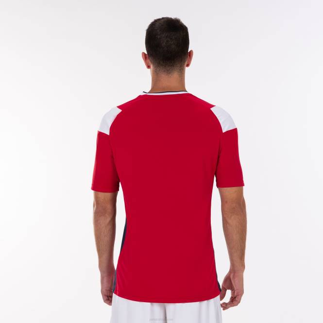gömlek kısa kollu ekip iii Joma kırmızı beyaz lacivert erkekler 0RJD978