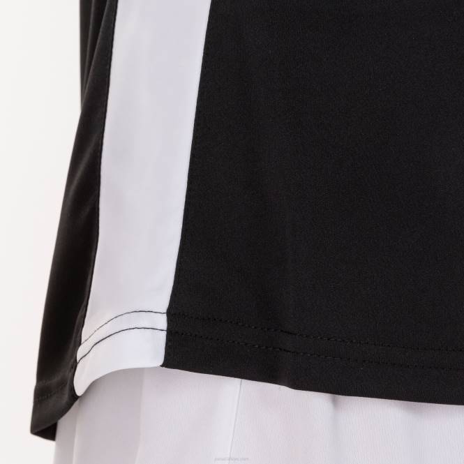 gömlek kısa kollu ekip iii Joma siyah beyaz erkekler 0RJD3387