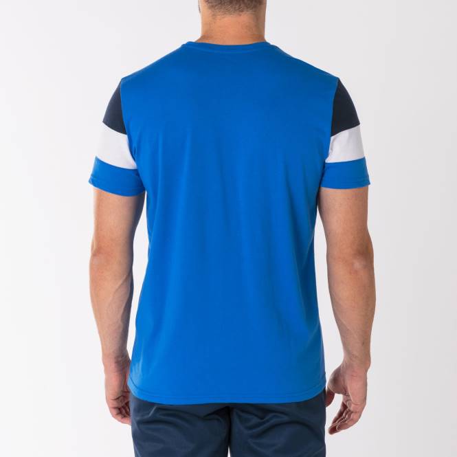 gömlek kısa kollu ekip iv Joma kraliyet mavisi lacivert erkekler 0RJD4294
