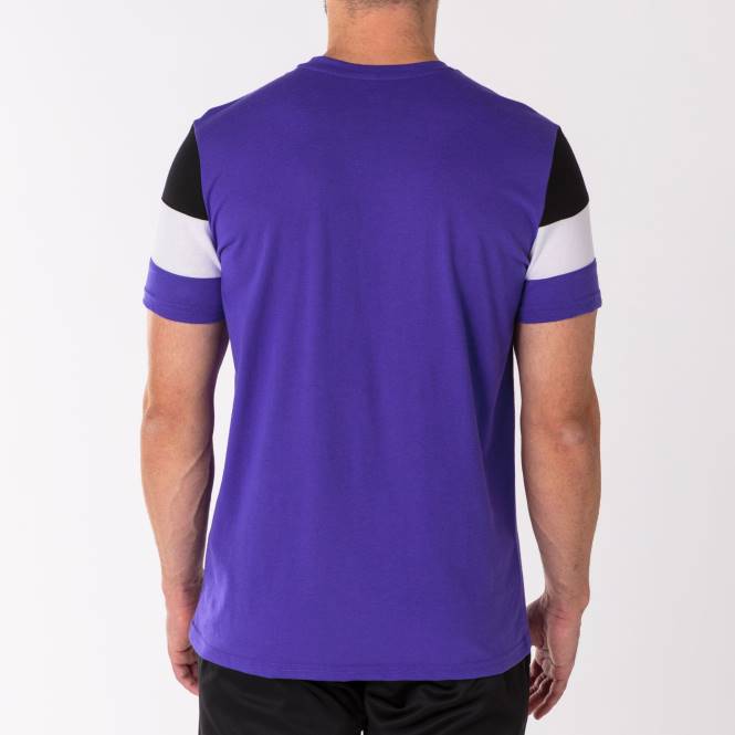 gömlek kısa kollu ekip iv Joma mor siyah erkekler 0RJD2843