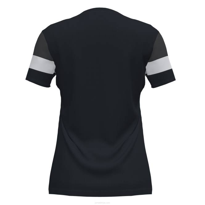 gömlek kısa kollu ekip iv Joma siyah koyu gri beyaz kadınlar 0RJD2056