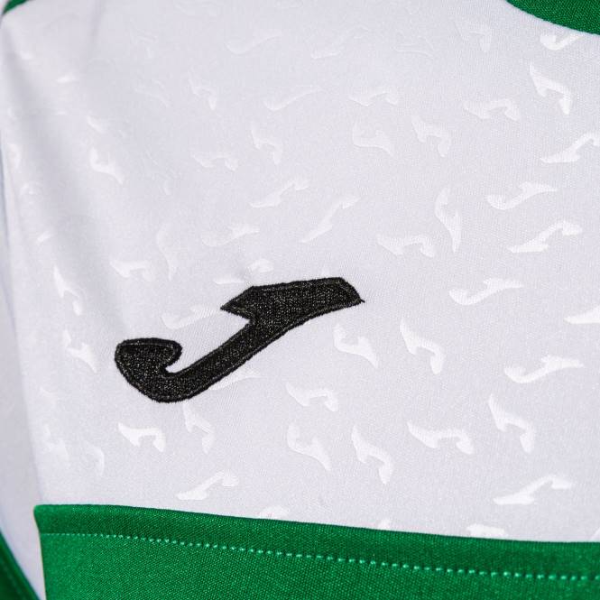 gömlek kısa kollu ekip v Joma yeşil siyah beyaz kadınlar 0RJD1912