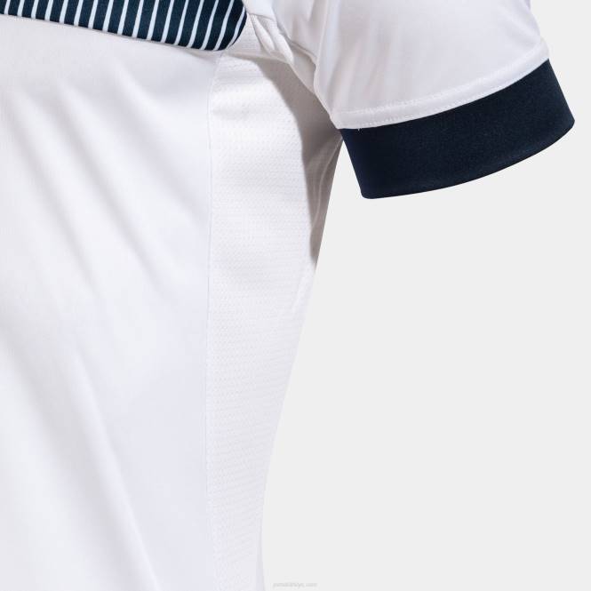 gömlek kısa kollu eko süpernova Joma beyaz lacivert erkekler 0RJD222