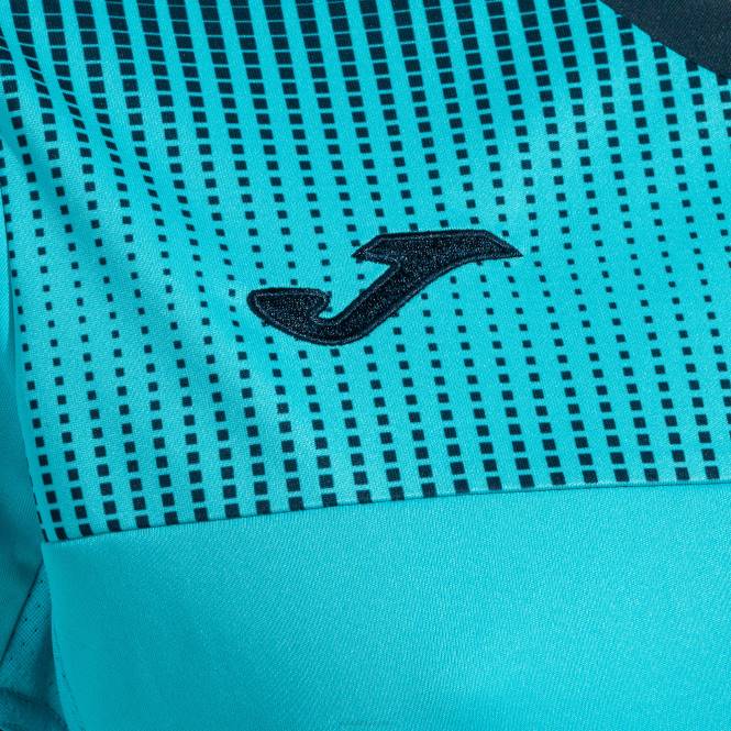 gömlek kısa kollu eko süpernova Joma floresan turkuaz lacivert kadınlar 0RJD3770