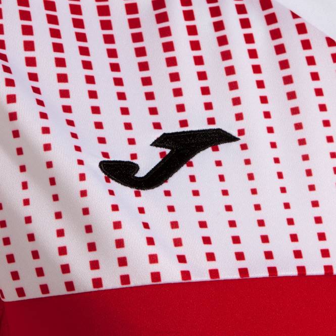 gömlek kısa kollu eko süpernova Joma kırmızı beyaz kadınlar 0RJD2158