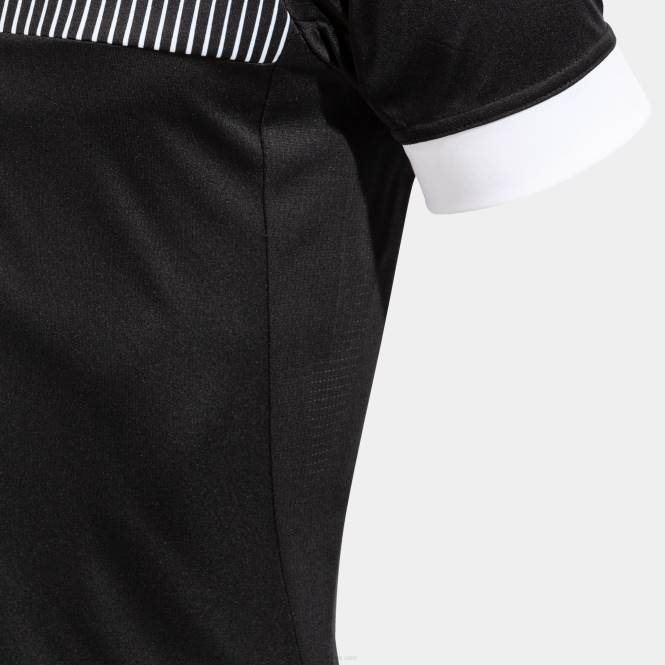 gömlek kısa kollu eko süpernova Joma siyah beyaz erkekler 0RJD612