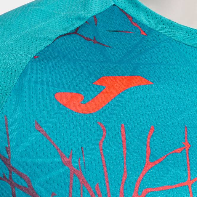 gömlek kısa kollu elit ix Joma turkuaz erkekler 0RJD3269