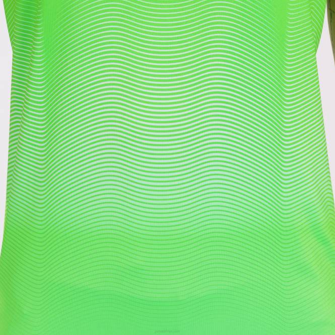 gömlek kısa kollu elit vii Joma floresan yeşil beyaz kadınlar 0RJD1683