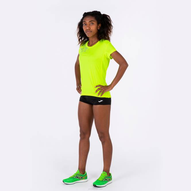 gömlek kısa kollu elit viii Joma floresan sarı kadınlar 0RJD1838