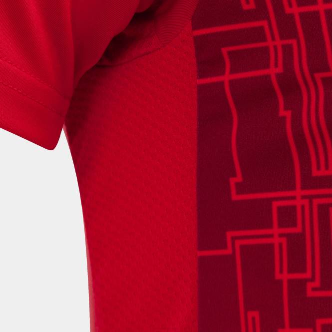 gömlek kısa kollu elit viii Joma kırmızı erkekler 0RJD1196