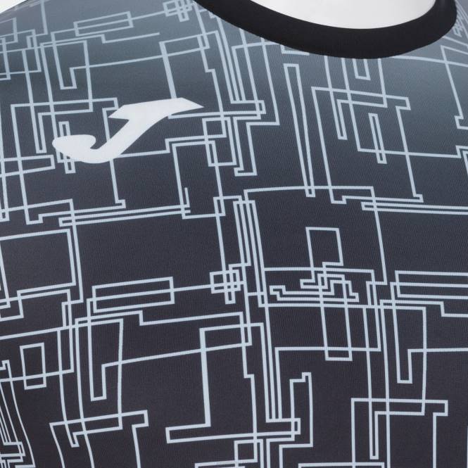 gömlek kısa kollu elit viii Joma siyah erkekler 0RJD985