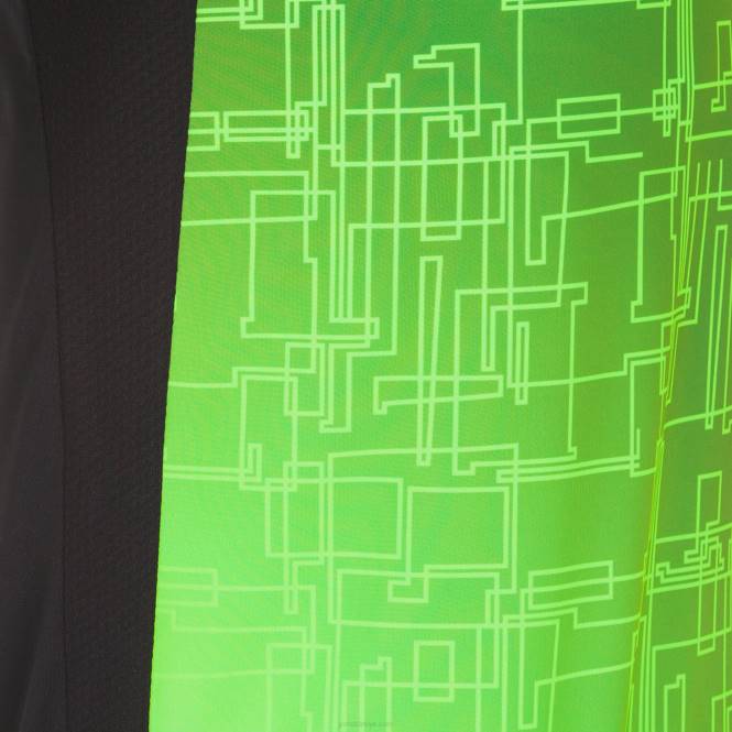 gömlek kısa kollu elit viii Joma siyah floresan yeşil erkekler 0RJD4661