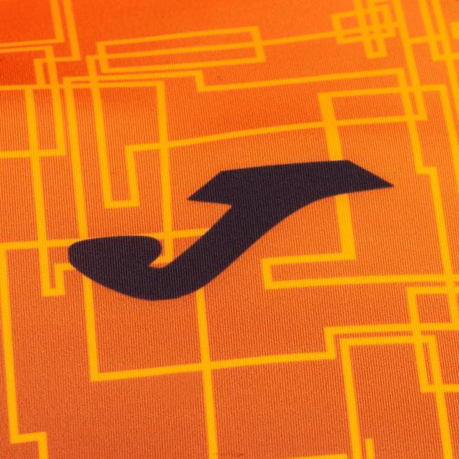 gömlek kısa kollu elit viii Joma siyah turuncu erkekler 0RJD3486