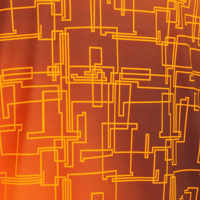 gömlek kısa kollu elit viii Joma siyah turuncu erkekler 0RJD3486