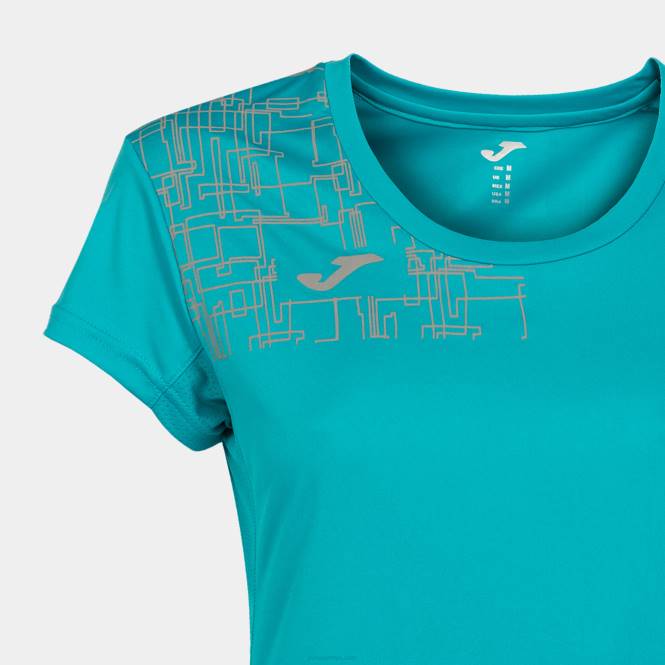 gömlek kısa kollu elit viii Joma turkuaz kadınlar 0RJD3709