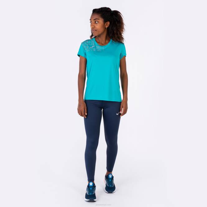 gömlek kısa kollu elit viii Joma turkuaz kadınlar 0RJD3709