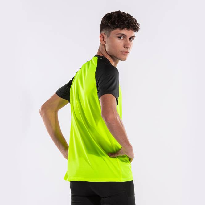 gömlek kısa kollu elit x Joma floresan sarı siyah erkekler 0RJD896