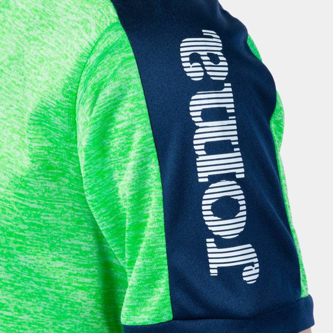 gömlek kısa kollu escanu Joma floresan yeşil melanj gri lacivert erkekler 0RJD684