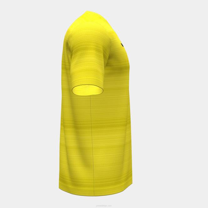 gömlek kısa kollu grafiti iii Joma sarı erkekler 0RJD1067