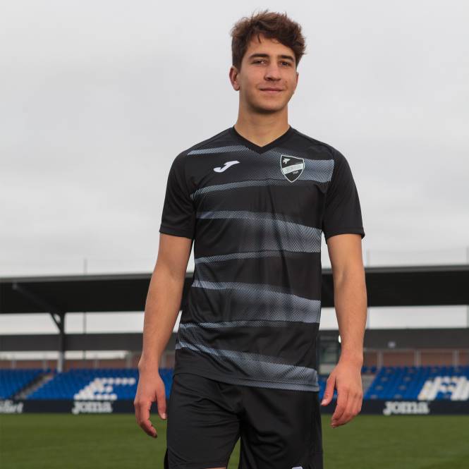 gömlek kısa kollu grafity ii Joma siyah erkekler 0RJD3304