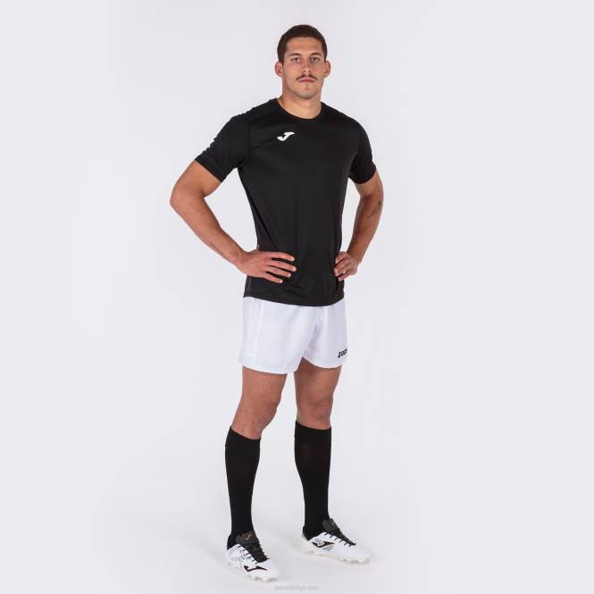 gömlek kısa kollu güçlü Joma siyah erkekler 0RJD4206