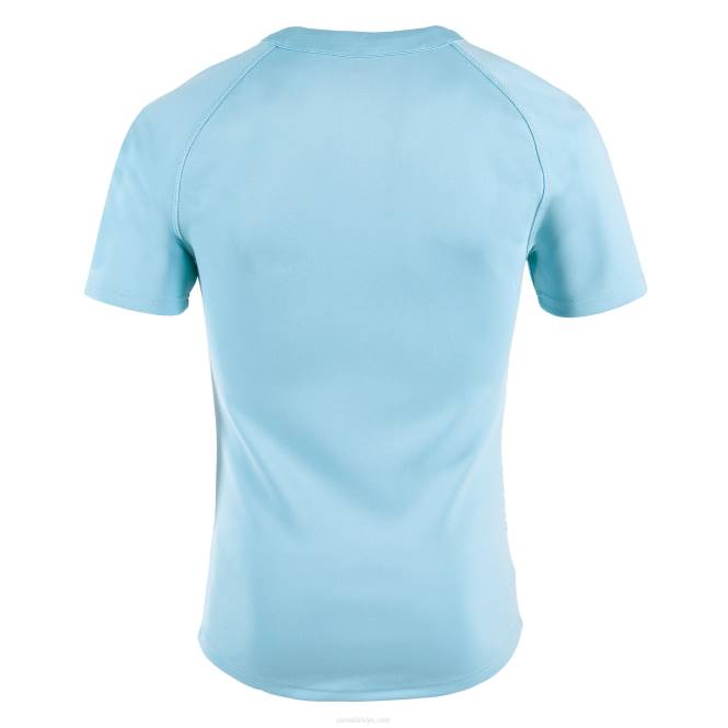 gömlek kısa kollu haka Joma gök mavisi beyaz erkekler 0RJD1400