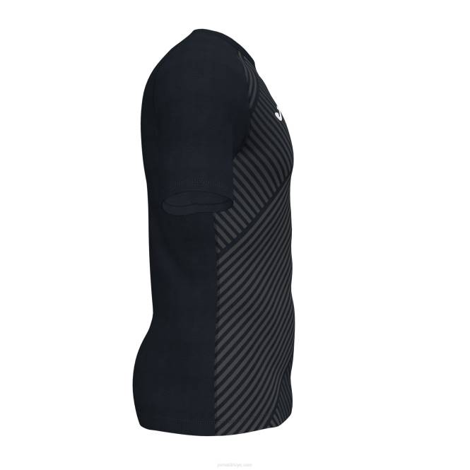 gömlek kısa kollu haka ii Joma siyah erkekler 0RJD462