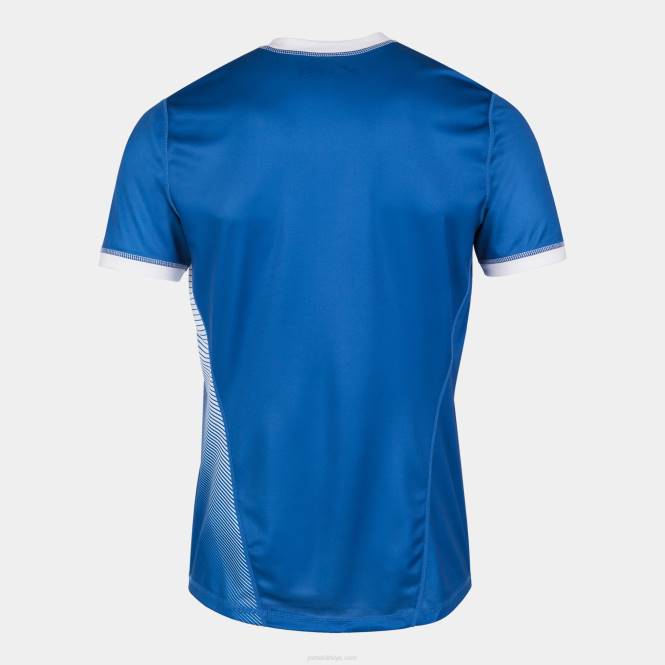 gömlek kısa kollu hispa ii Joma kraliyet mavisi beyaz erkekler 0RJD3396