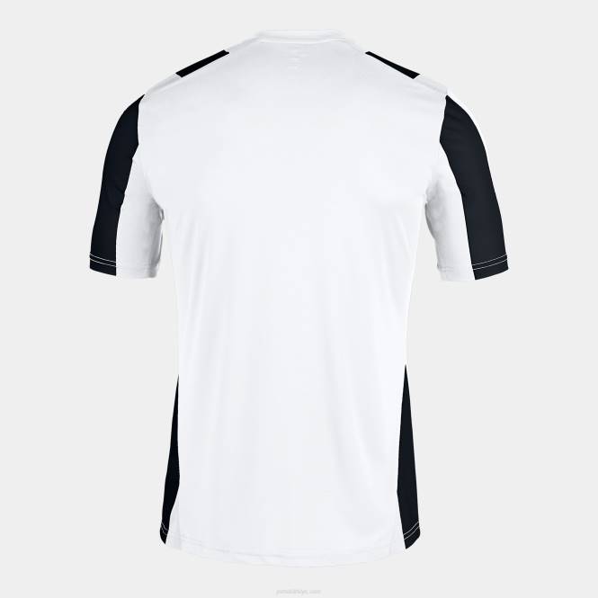 gömlek kısa kollu inter Joma siyah beyaz erkekler 0RJD3391