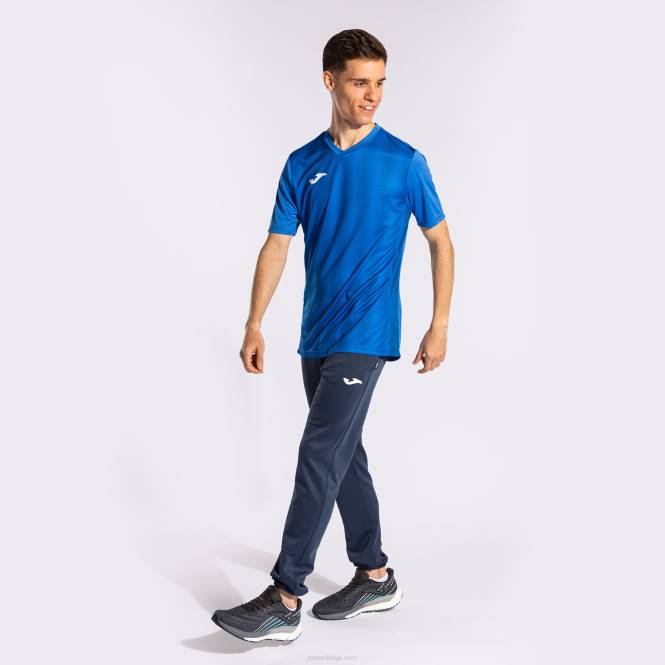 gömlek kısa kollu inter ii Joma Kraliyet mavisi erkekler 0RJD1062