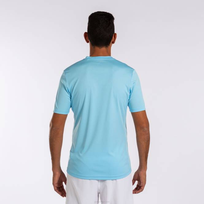 gömlek kısa kollu inter ii Joma gök mavisi beyaz erkekler 0RJD13