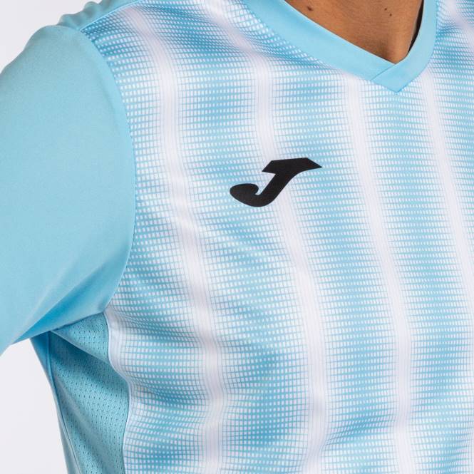 gömlek kısa kollu inter ii Joma gök mavisi beyaz erkekler 0RJD13