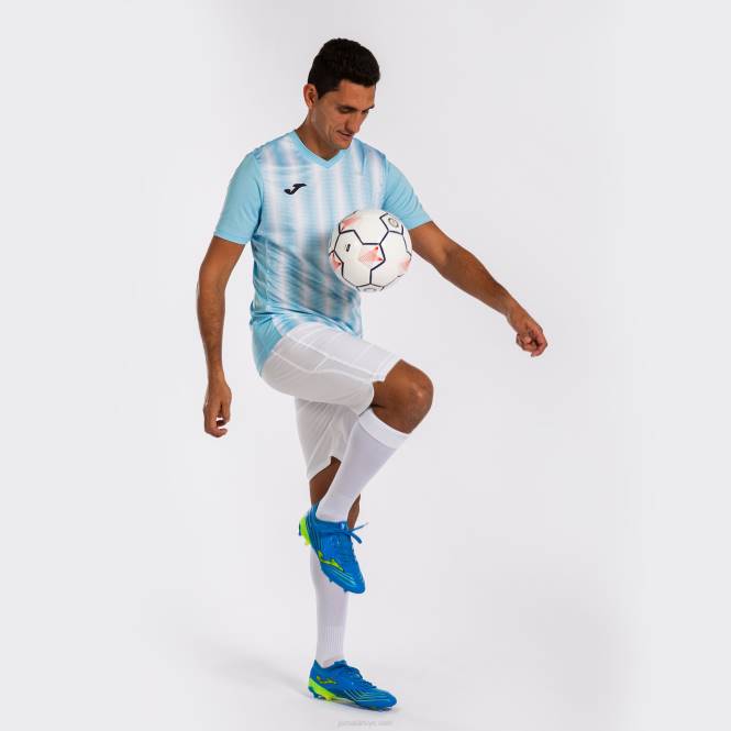 gömlek kısa kollu inter ii Joma gök mavisi beyaz erkekler 0RJD13