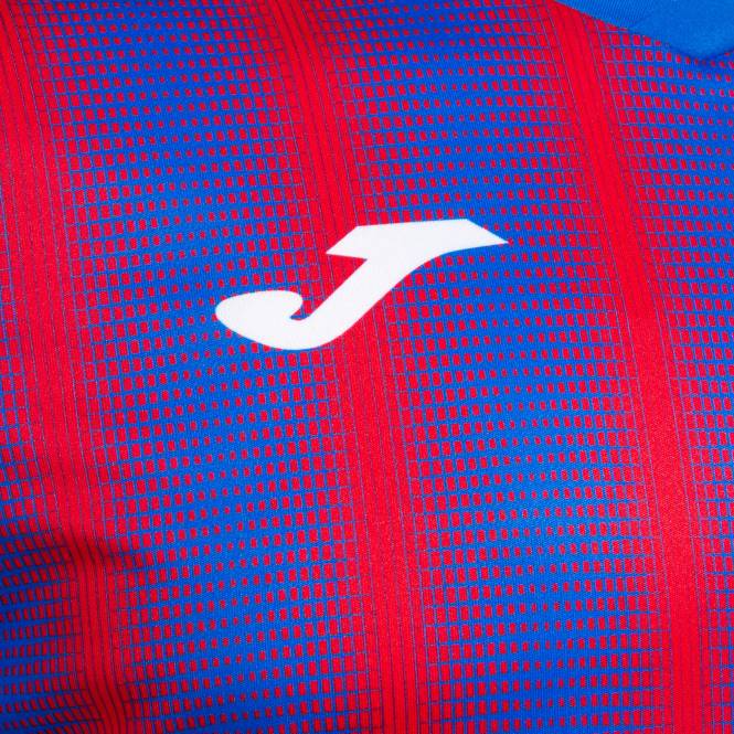 gömlek kısa kollu inter ii Joma kraliyet mavisi kırmızı erkekler 0RJD4573